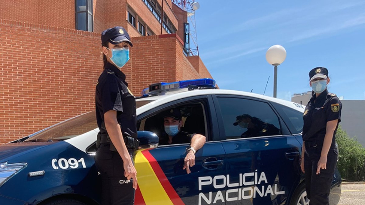 Patrulla de la Policía Nacional. HDS