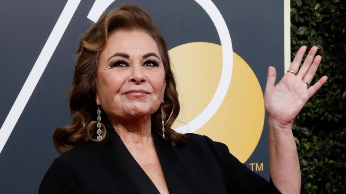 La actriz Roseanne Barr, en la gala de los Globos de Oro.-MARIO ANZUONI (REUTERS)