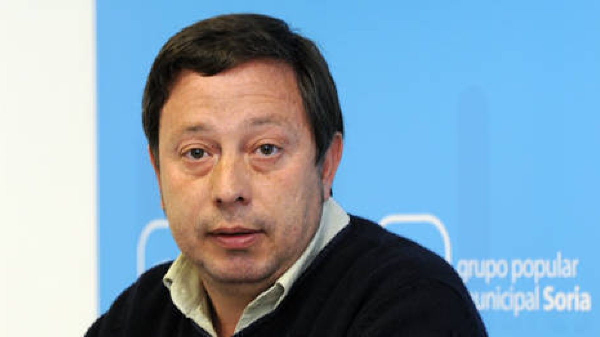 El concejal del PP, Adolfo Sainz. / V.G.-