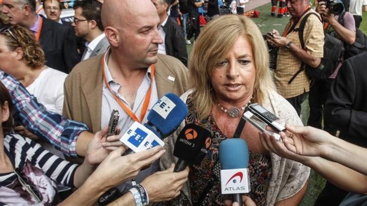 La presidenta de la asociación de víctimas Covite, Consuelo Ordóñez. /-MIGUEL LORENZO