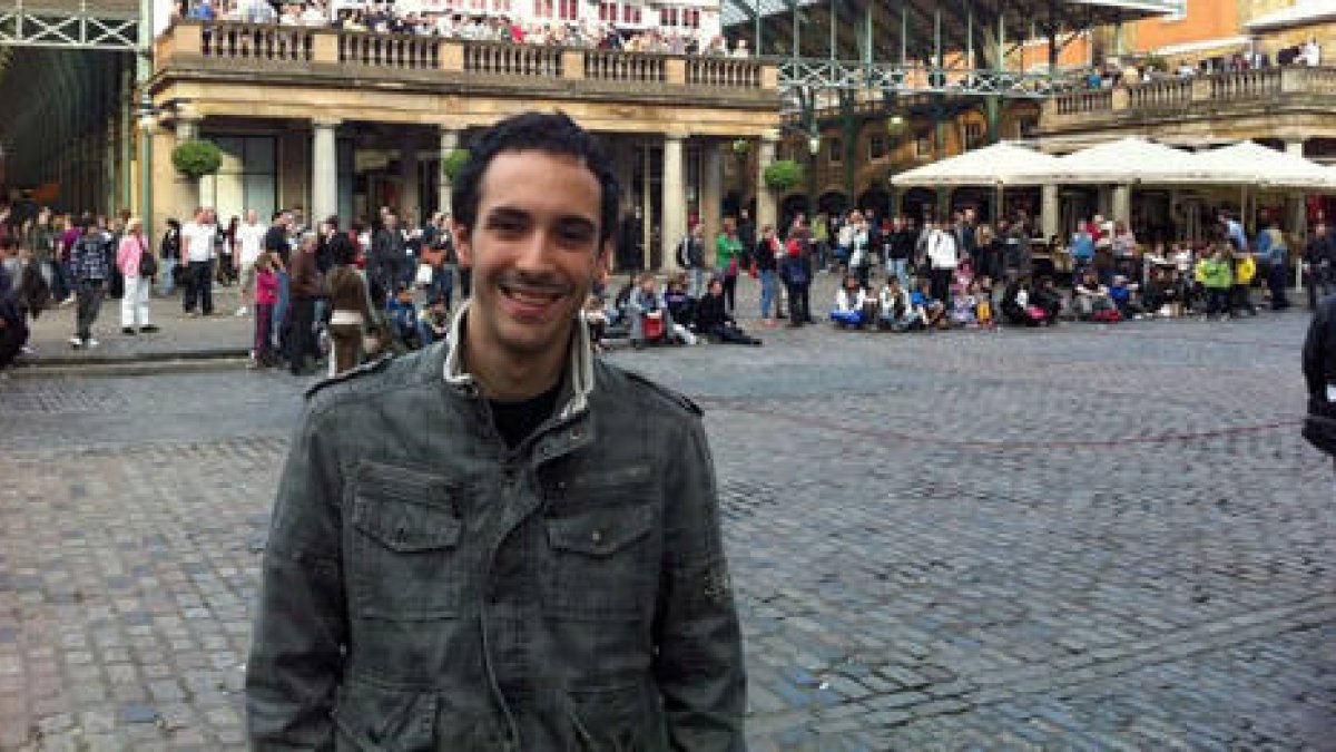 David Capilla en Covent Garden de Londres.-