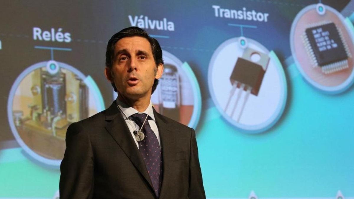 José María Álvarez-Pallete, presidente de Telefónica, en una imagen de archivo.-JUAN MANUEL PRATS