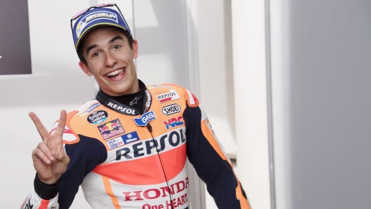 Marc Márquez liderará una carrera solidario en el Circuit el próximo 2 de julio.-MIRCO LAZZARI