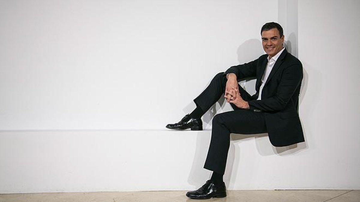 Entrevista con Pedro Sánchez, secretario general del PSOE.-JULIO CARBÓ