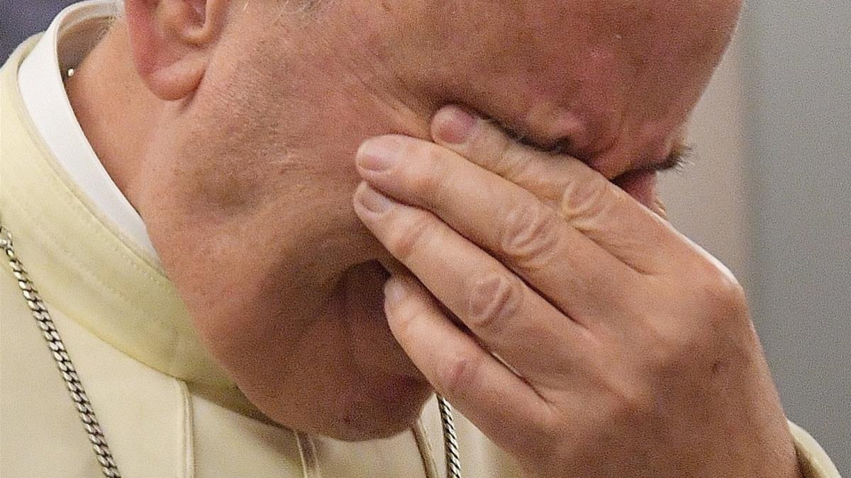 El papa Francisco-LUCA ZENNARO POOL