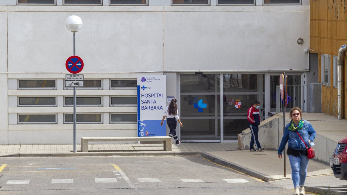 Hospital Santa Bárbara de Soria. MARIO TEJEDOR