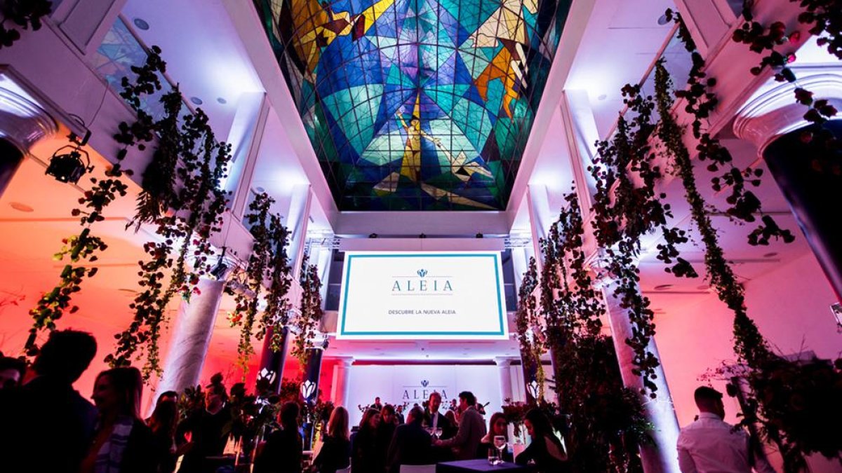 Presentación de Aleia Roses en Madrid en diciembre de 2017.-HDS
