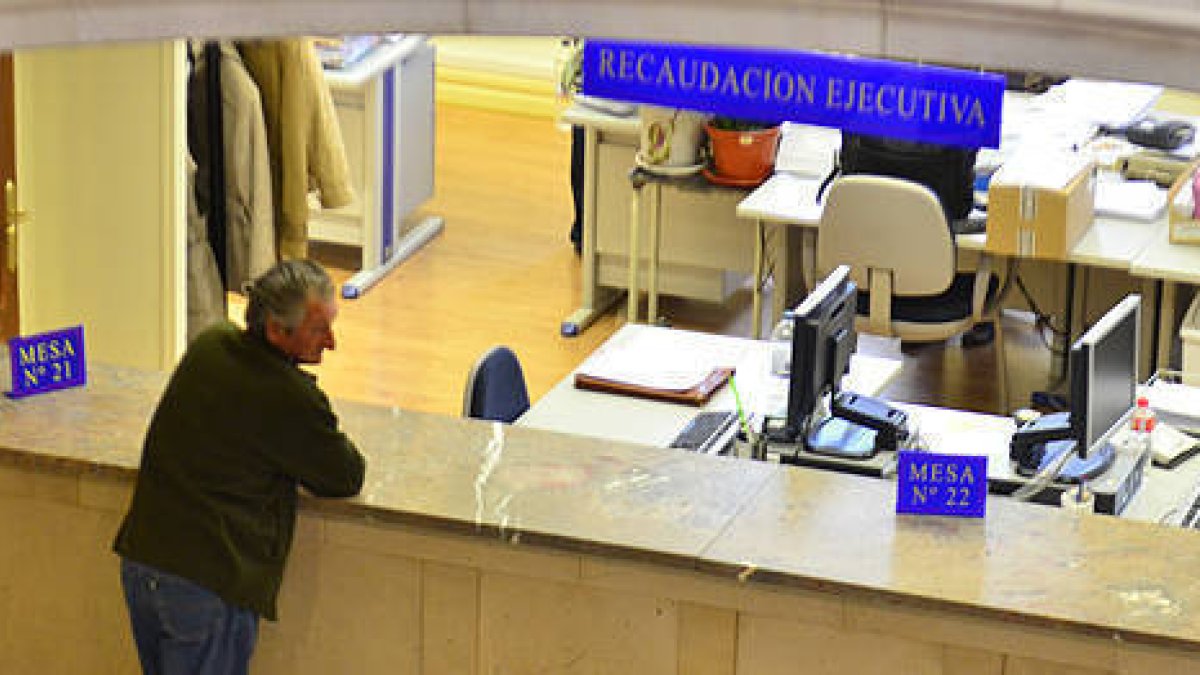 Instalaciones de la oficina de Hacienda en Soria. / V. G.-