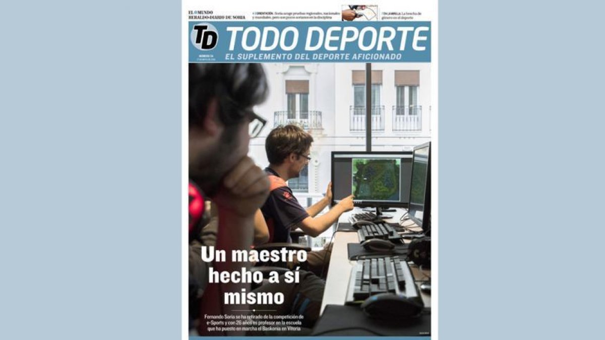 Portada del número 34 de Tododeporte.-