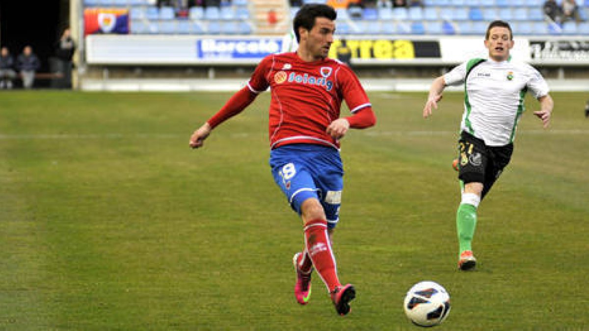 Natalio anotó ante el Racing su undécimo gol de la temporada. / DIEGO MAYOR-