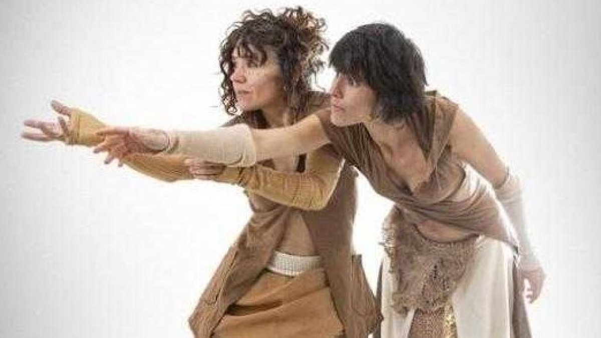 Gemma Pascual (izquierda) junto a Claudia Nafría. HDS