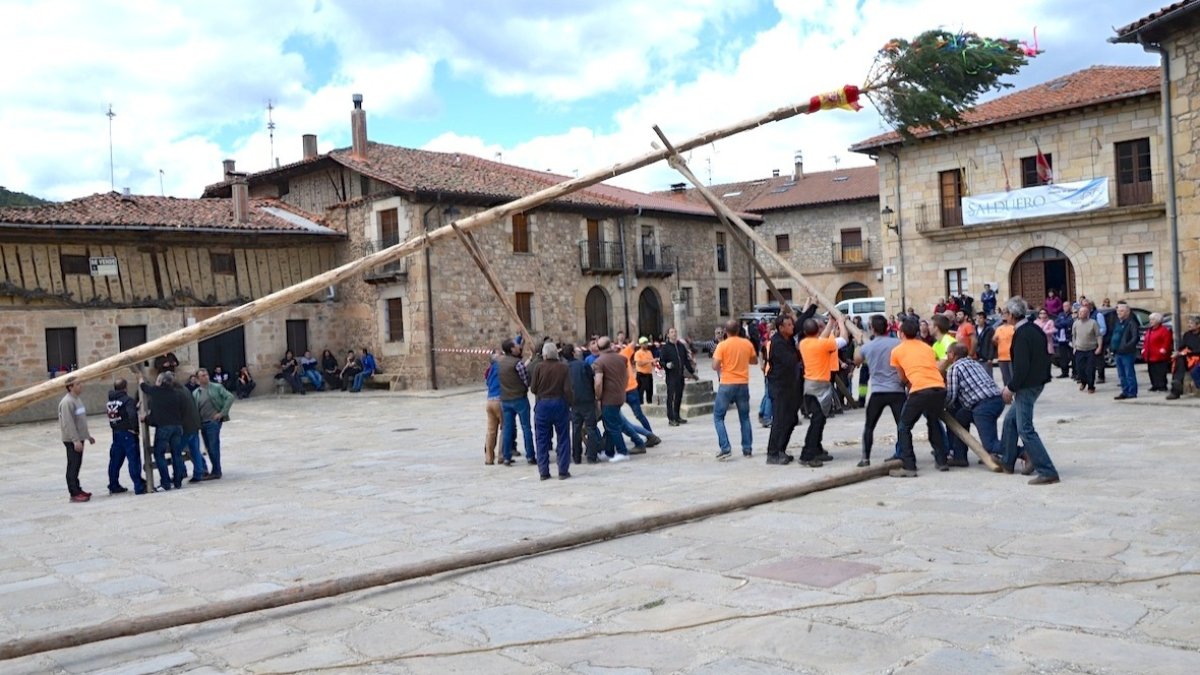 Imagen de la pingada en Salduero de 2018.-HDS