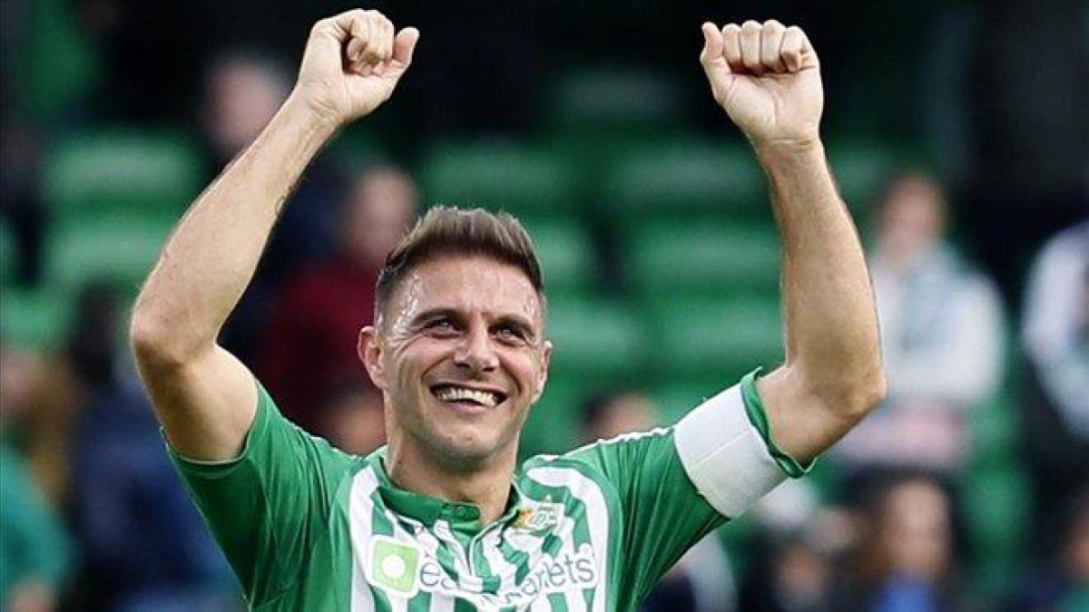 El capitán del Betis, Joaquín Sánchez-JOSÉ MANUEL VIDAL (EFE)