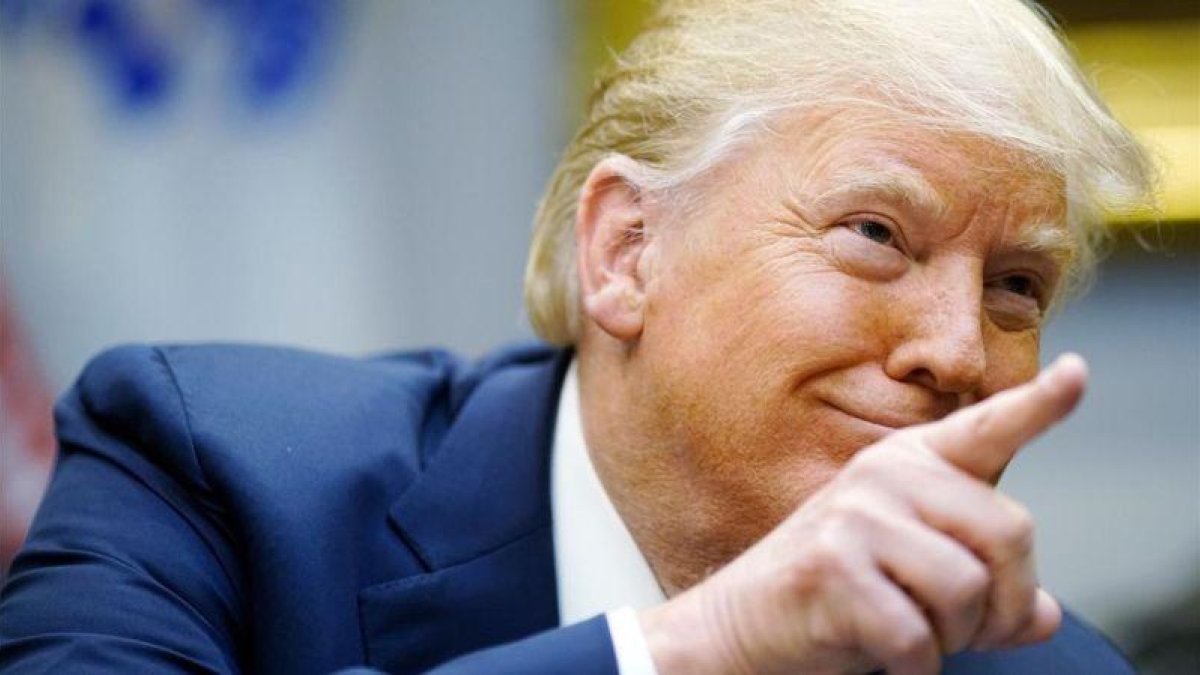 Donald Trump el pasado 29 de agosto en la Casa Blanca.-MANDEL NGAN (AFP)