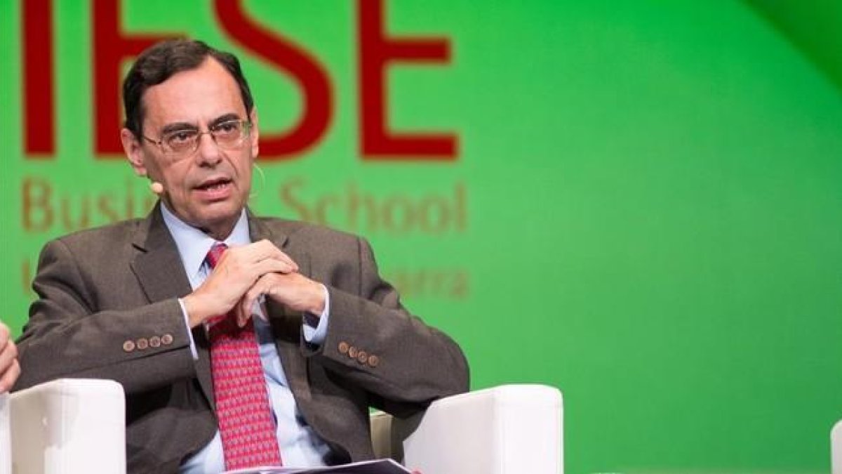 El director general del Banco Internacional de Pagos, Jaime Cauana, en un acto del IESE en Munich en octubre pasado.-