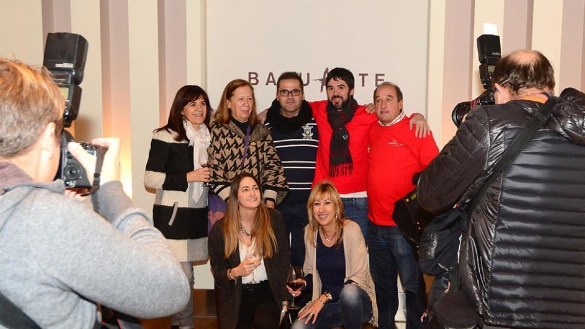 Celebración en el restaurante Baluarte.-ALVARO MARTÍNEZ