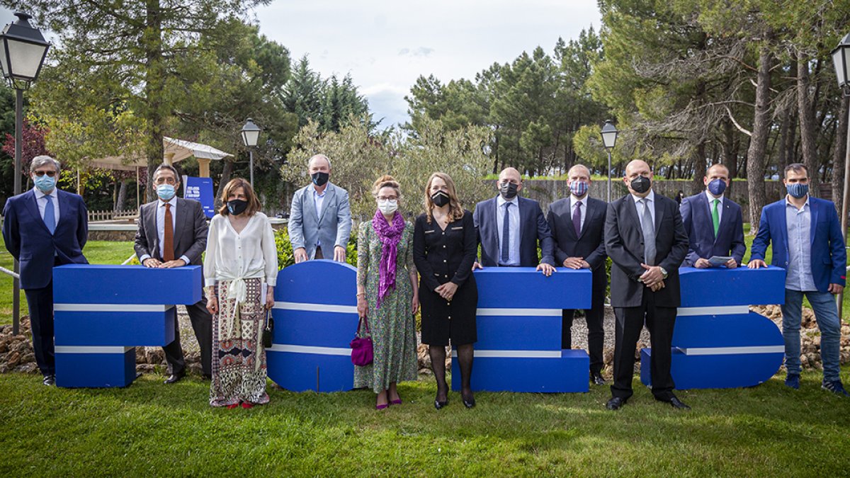 Premiados en la gala de FOES. MARIO TEJEDOR