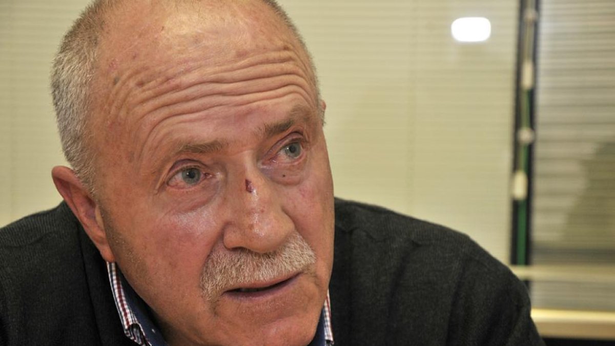 León Matute, alcalde de Sotillo del Rincón-V. GUISANDE
