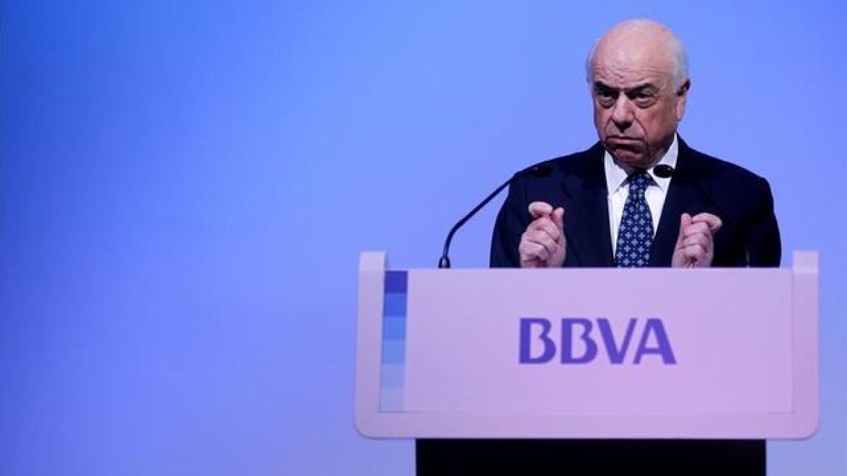 El presidente del BBVA, Francisco González.-/ JOSÉ LUIS ROCA
