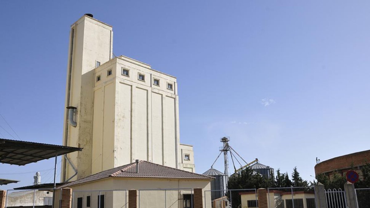 Silo ubicado en la localidad de Almazán. HDS