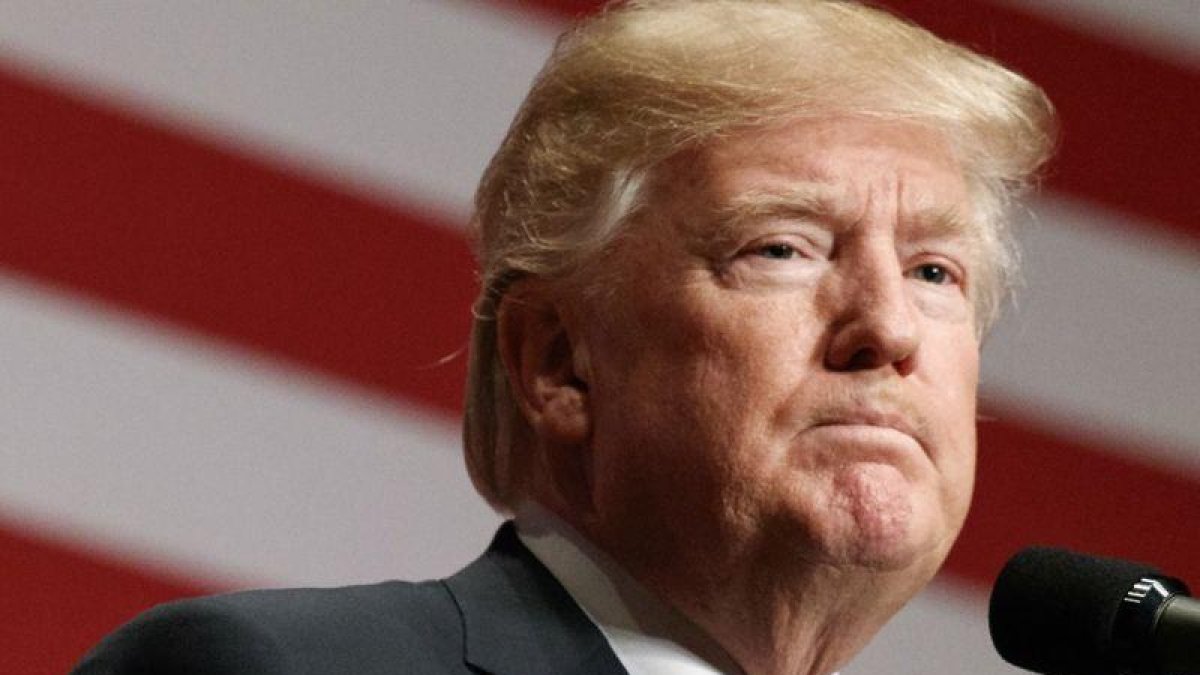 El presidente de EEUU, Donald Trump, en Washington.-AP