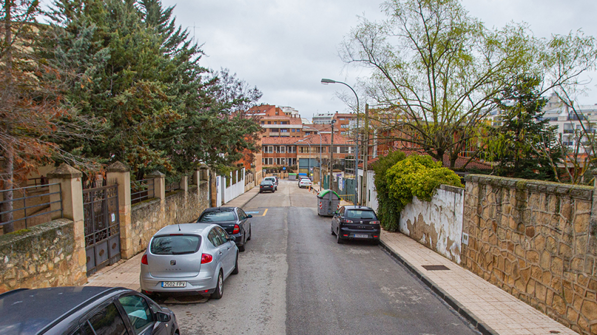 Aspecto actual de la calle Martel.-MARIO TEJEDOR