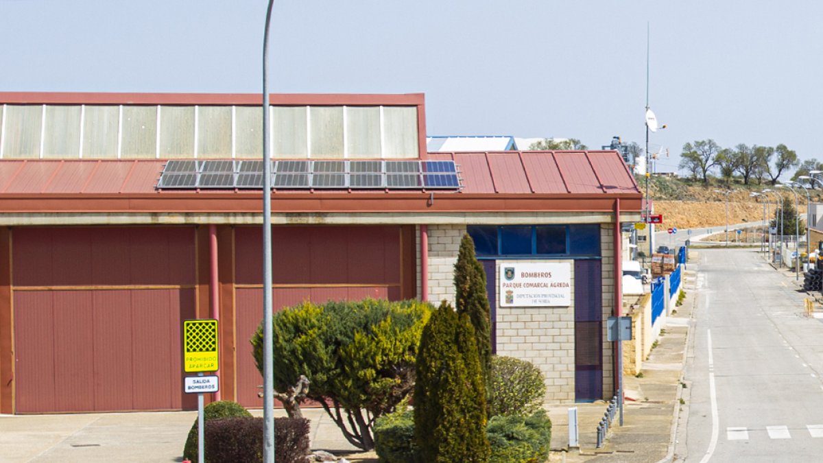 Parque de bomberos en Ágreda - MARIO TEJEDOR