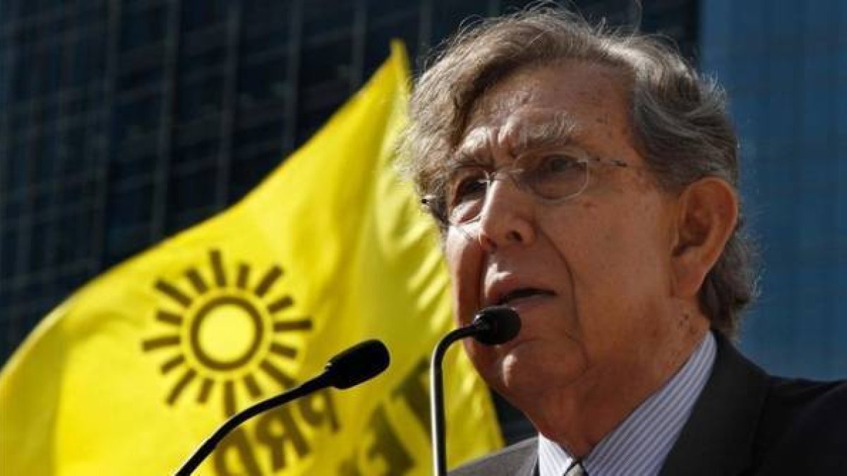Cuauthémoc Cárdenas, en diciembre de 2013.-Foto:  AP / MARCO UGAERTE
