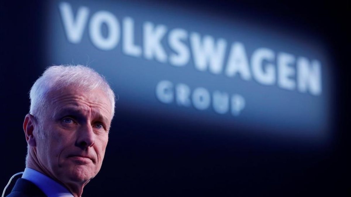 El presidente de Volkswagen, Matthias Müller.-/ REUTERS / DENIS BALIBOUSE