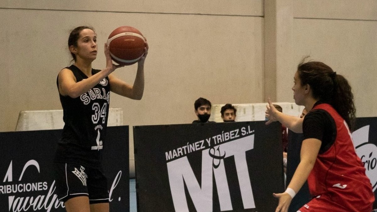 Imagen de uno de los partidos del CSB femenino. HDS