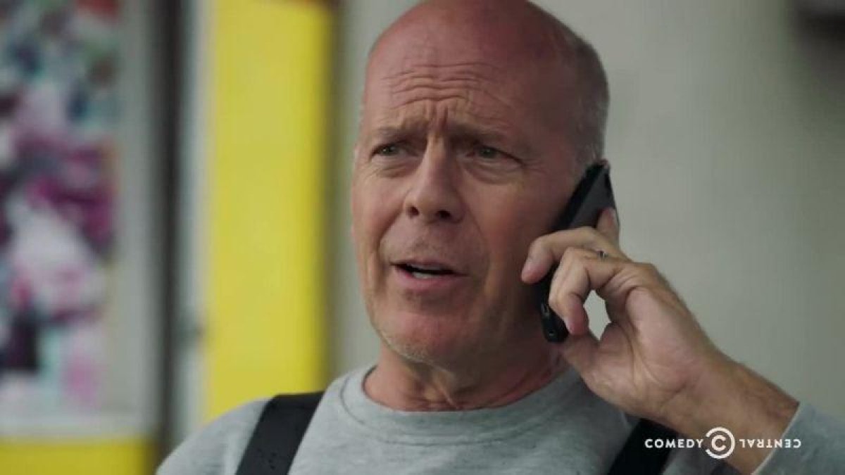 Bruce Willis, en el espot promocional de su Roast en el canal Comedy Central.-COMEDY CENTRAL