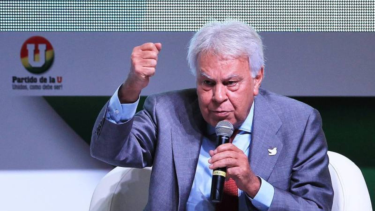 El expresidente del Gobierno español Felipe González.-Foto: EFE