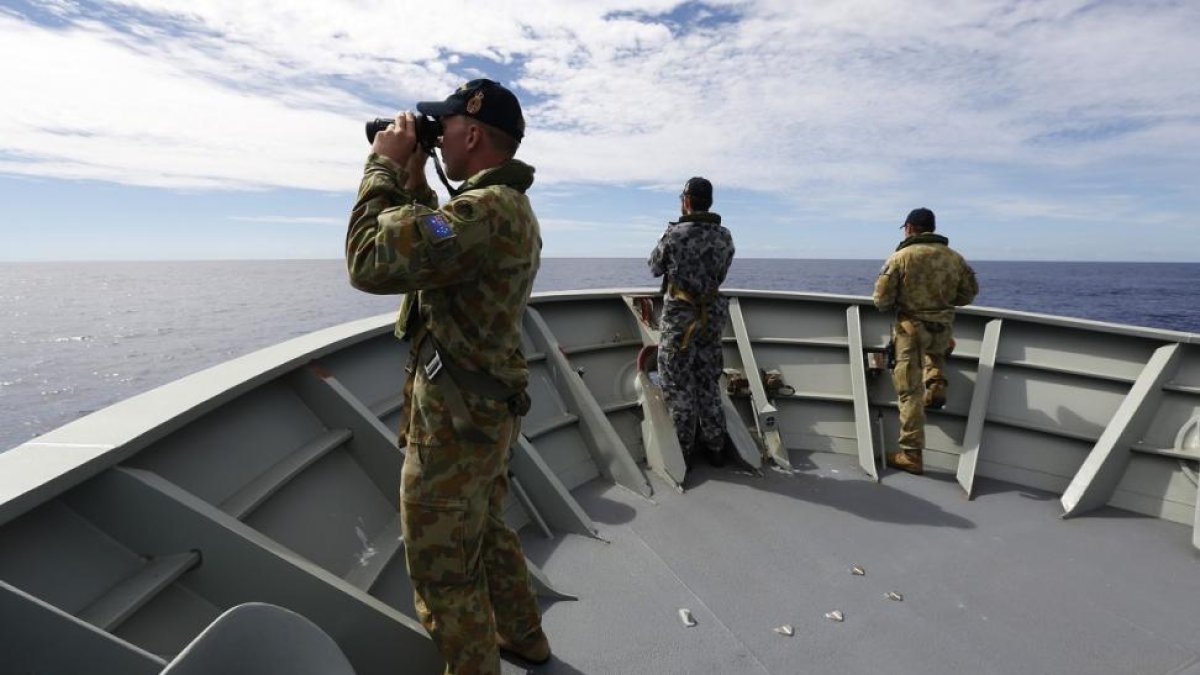 Misión de búsqueda para hallar los restos del vuelo MH370, de Malasia Airlines, desaparecido en marzo del 2014.-AFP / ABIS NICOLAS GONZALEZ
