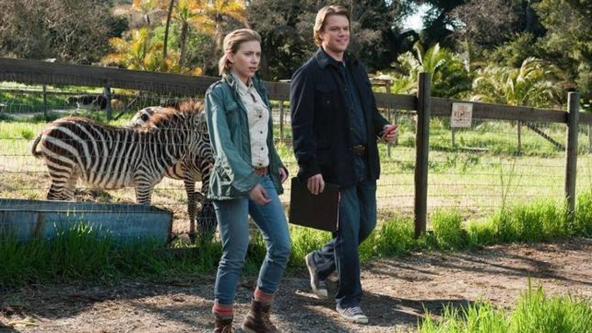 Matt Damon y Scarlett Johansson, en la película 'Un lugar para soñar'.-Foto: ARCHIVO