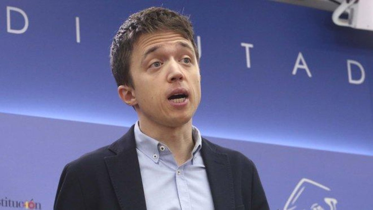 El líder de Más Madrid, Íñigo Errejón.-DAVID CASTRO