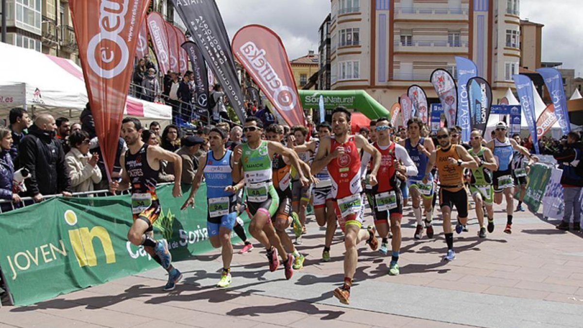 El duatlón de Soria tendrá protagonismo mañana en Teledeporte.-