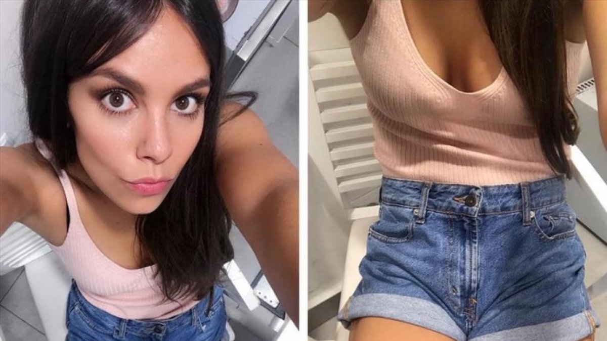 Cristina Pedroche posa así de delgada en su cuenta de Instagram.-