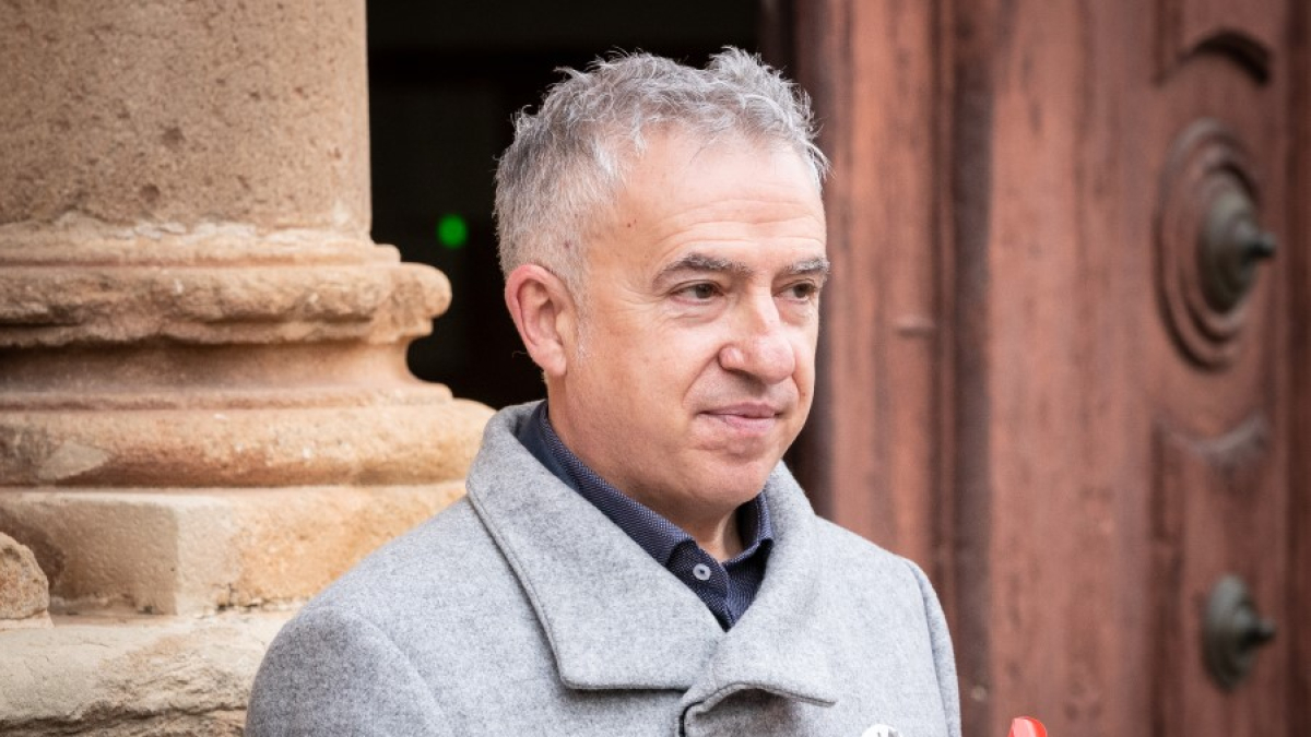 El procurador por Soria Ya Ángel Ceña fue uno de los intervinientes en la presentación en Madrid. MARIO TEJEDOR