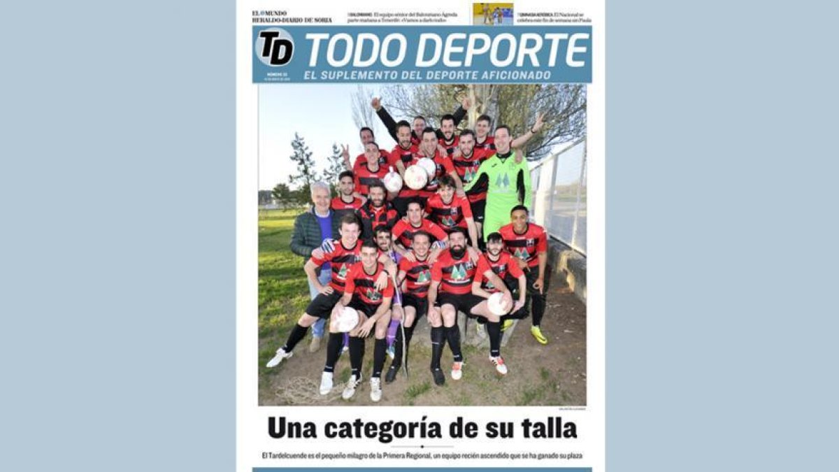 Portada Todo Deporte número 33 del 10 de mayo de 2018.-HDS