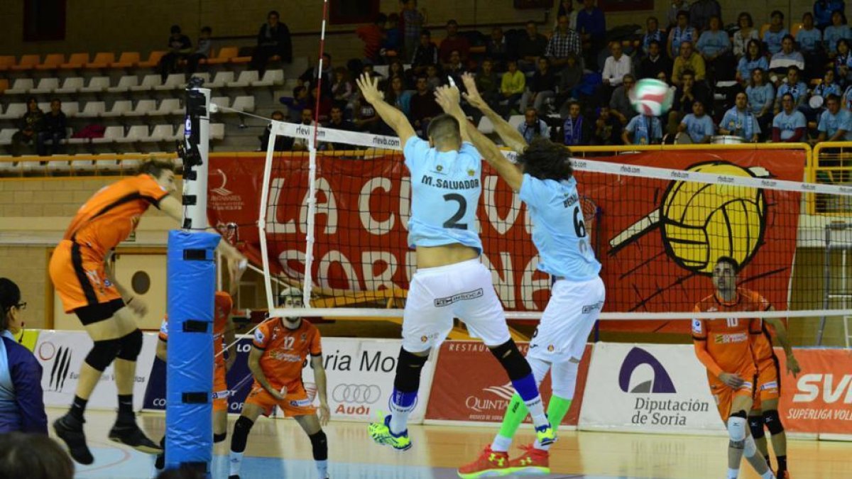 El Río Duero no pudo conseguir la victoria en tierras cántabras.-ÁLVARO MARTINEZ