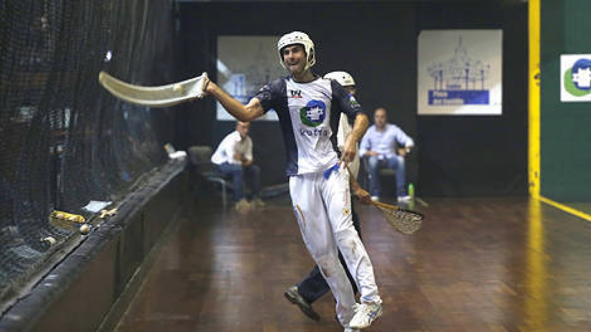 Julen San Miguel en la semifinal celebrada en Duruelo. / Fundación Remonte-