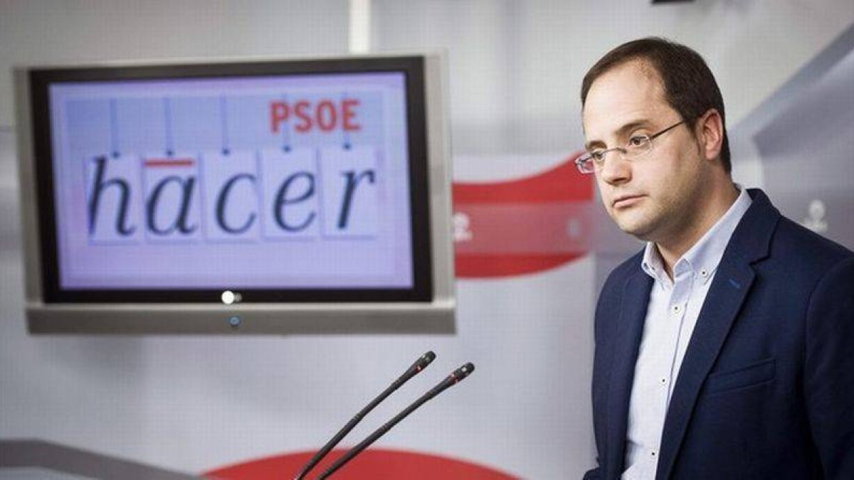 El secretario de organización del PSOE, César Luena.-Foto: EFE / LUCA PIERGIOVANNI