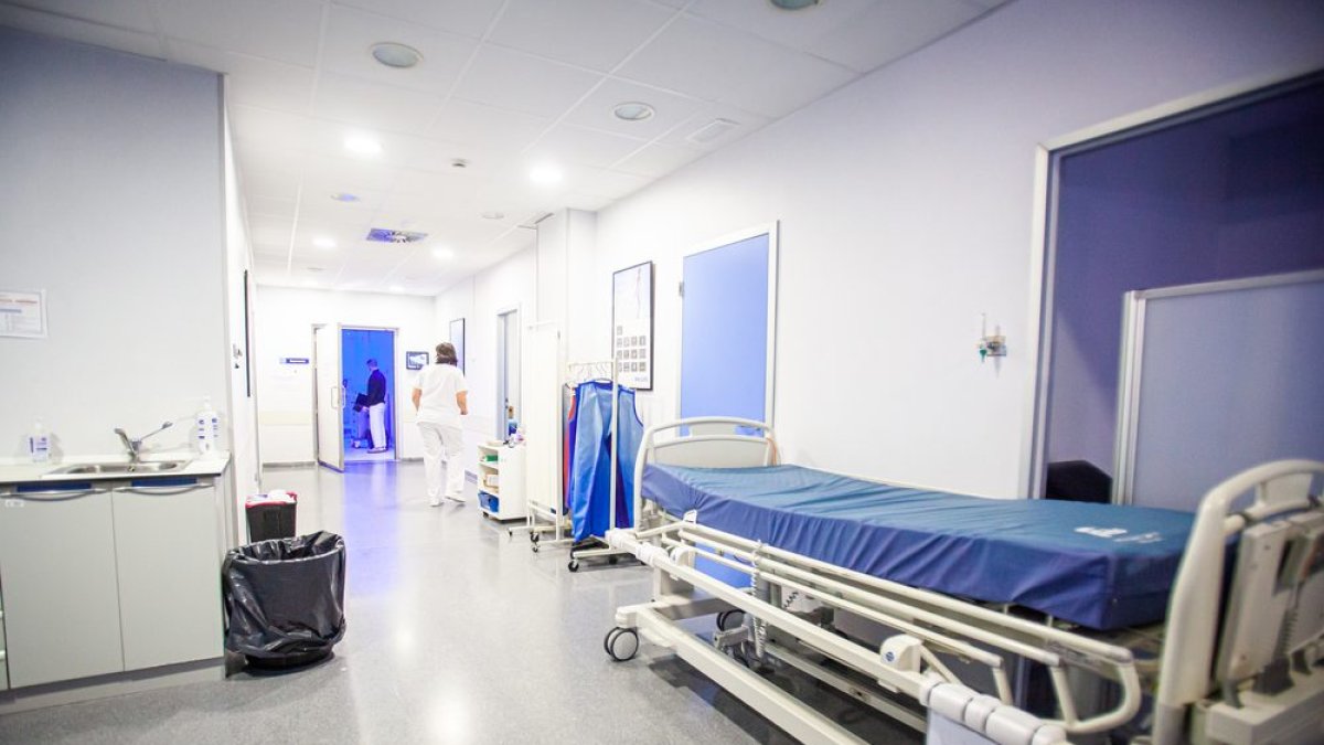 Instalaciones del Hospital Santa Bárbara. MARIO TEJEDOR