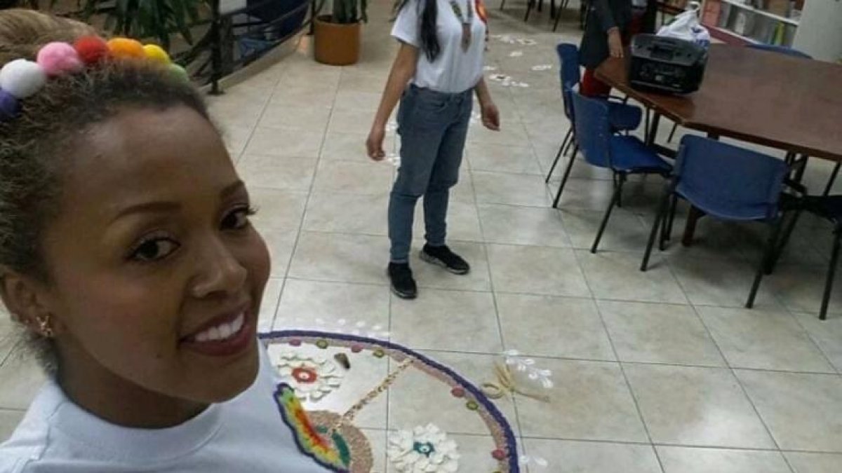 La activista social Lucy Villarreal asesinada en Colombia.-TWITTER