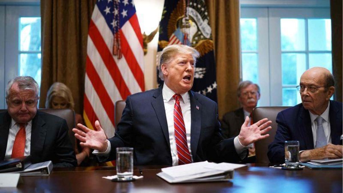 Trump declarará la emergencia nacional para construir el muro con México.-MANDEL NGAN (AFP)