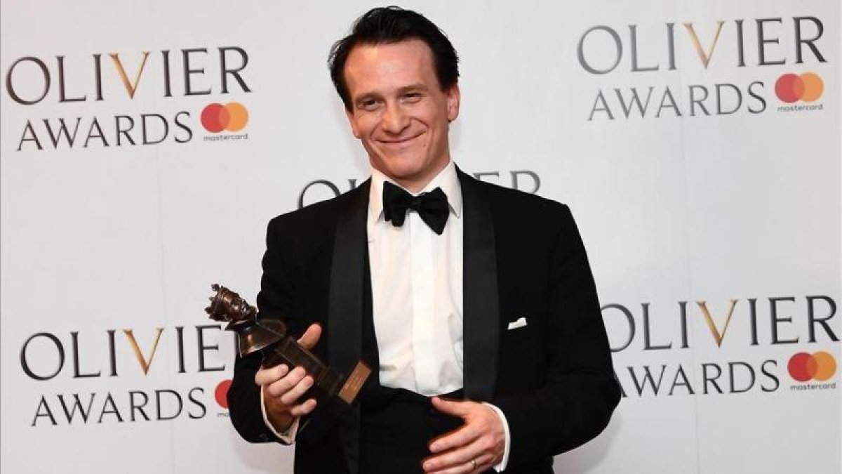Jamie Parker, premio Olivier al mejor actor por 'Harry Potter y el niño maldito'.-AFP / JUSTIN TALLIS