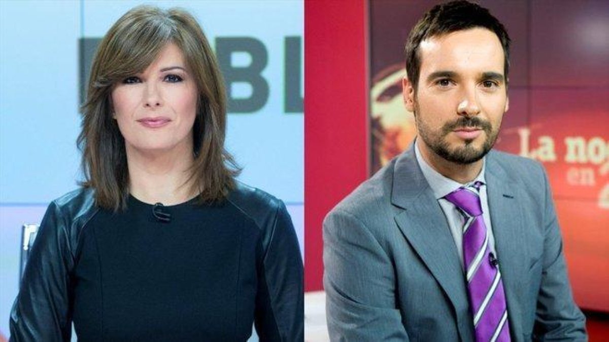 Lara Siscar y Lluís Guilera, nuevos presentadores del ’TD Fin de Semana’.-RTVE