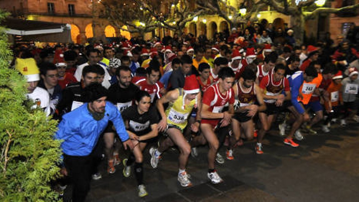 Salida de la Carrera de Navidad celebrada el año pasado. / U. Sierra-