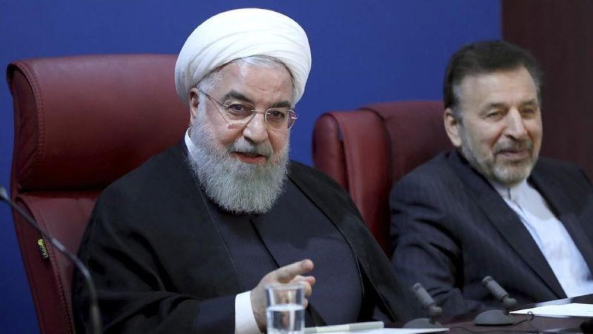 El presidente iraní, Hasán Rohaní.-AP