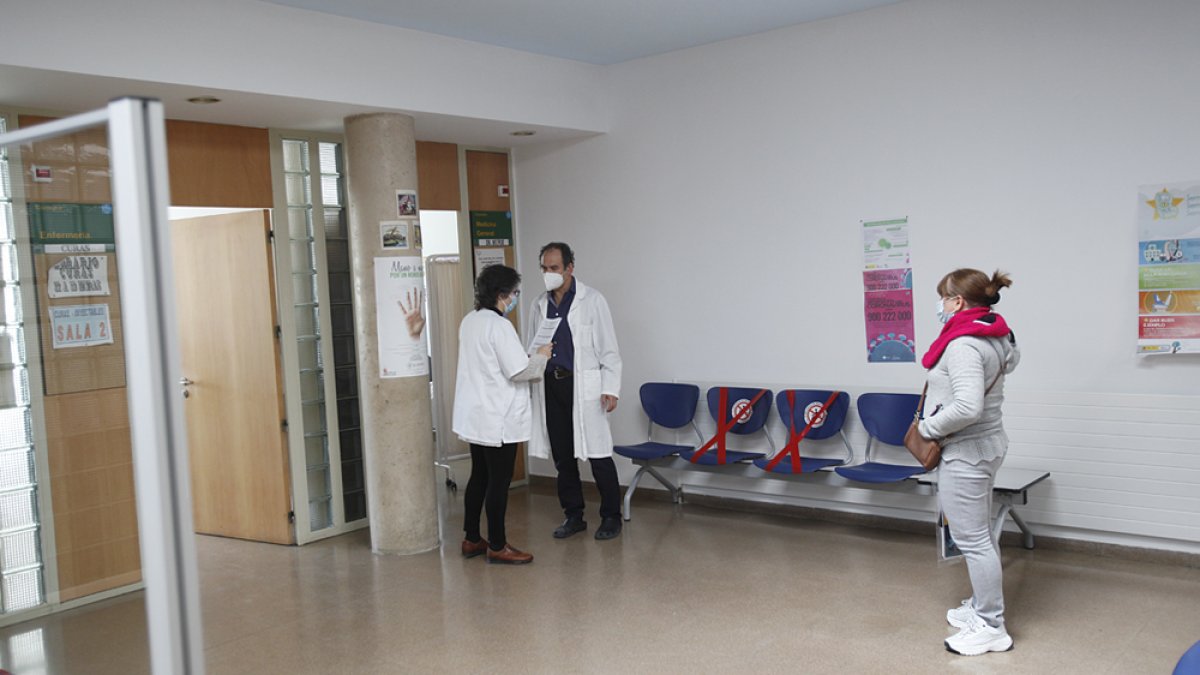 Interior del centro de salud de Ólvega. MARIO TEJEDOR